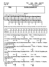 Bộ đề kiểm tra 15 phút môn Đại số Khối 7 năm 2019